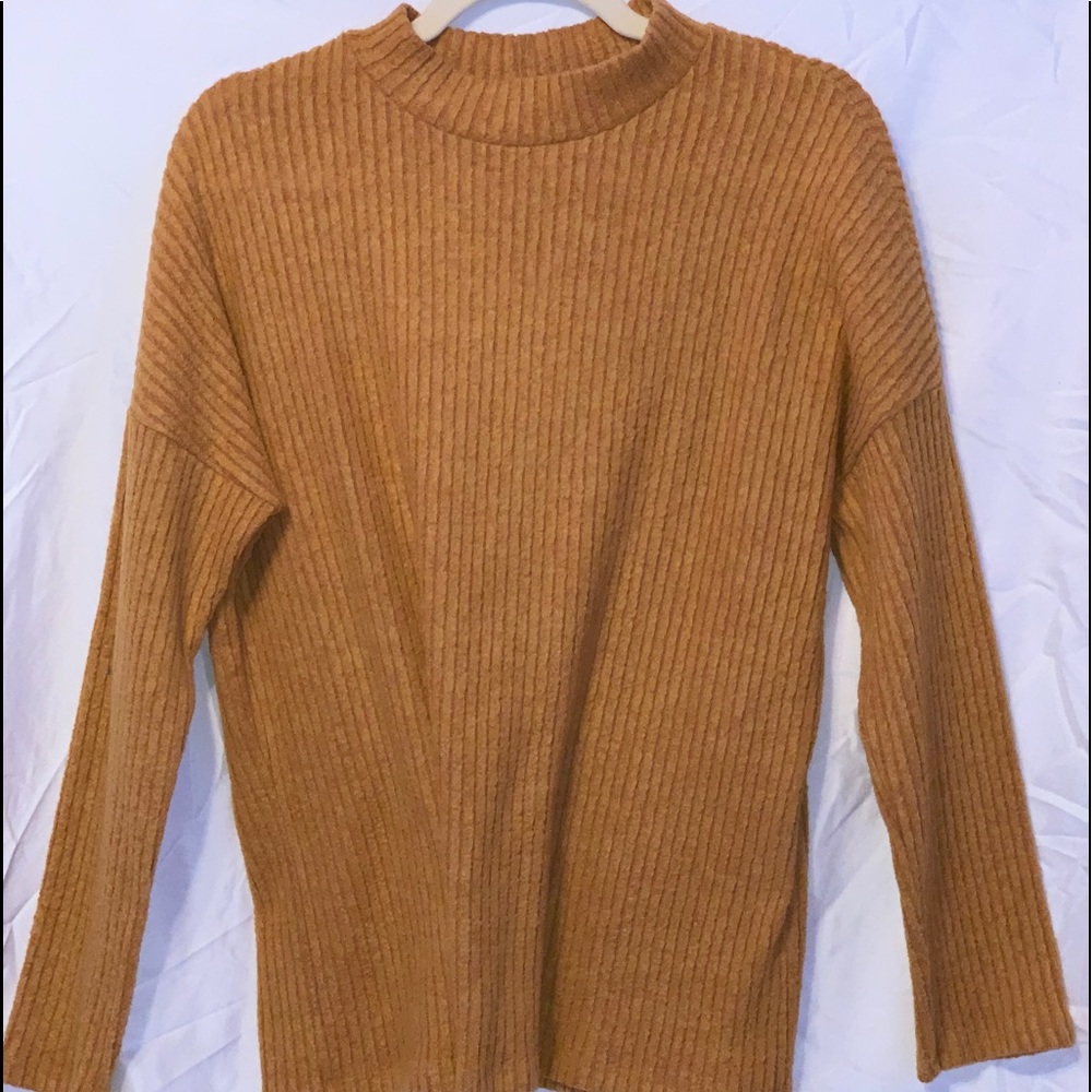 Mustard yellow sweater!